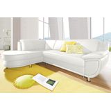 TRENDMANUFAKTUR Ecksofa "Rondo, zeitlos und elegant, OTTOs Choice, bequem, L-Form", wahlweise mit Federkern, wahlweise mit Bettfunktion