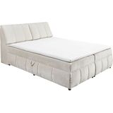 ED EXCITING DESIGN Boxbett "Valencia", inkl. Bettkasten und Stauraum im Kopfteil