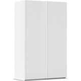 rauch Schwebetürenschrank "Kleiderschrank Schrank Garderobe Schlafzimmerschrank EVELYN", in elegantem Stil, in 5 Breiten, Griffe in Korpusfarbe MADE IN GERMANY