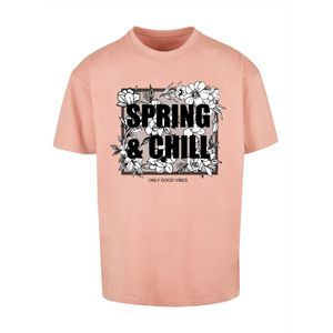 Merchcode T-Shirt "Merchcode Herren Spring And Chill Heavy Oversized Tee", (1 tlg.)