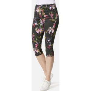 STOOKER WOMEN 7/8-Jeans "Print Capri Skinny Fit", Skinny Fit Casual Clean Wash Denim Jeans Magic Shape Effekt für Damen