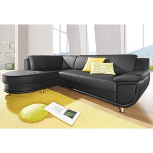 TRENDMANUFAKTUR Ecksofa "Rondo, zeitlos und elegant, OTTOs Choice, bequem, L-Form", wahlweise mit Federkern, wahlweise mit Bettfunktion