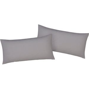 bellana Kissenbezug "Mako-Jersey-Exclusiv", (2 St.), aus reiner Baumwolle