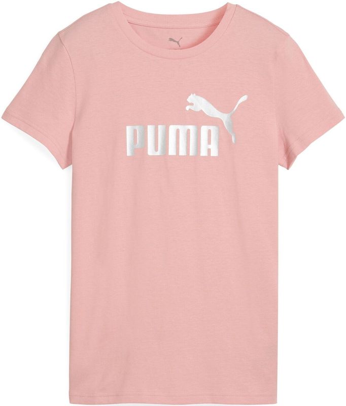 PUMA T-Shirt "ESS METALLIC No. 1 Logo T-Shirt Damen"