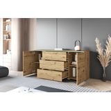 INOSIGN Sideboard "VERA, grifflos", verstellbare Einlegeböden, Wahlweise mit oder ohne Beleuchtung