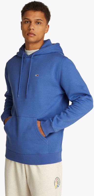 Tommy Jeans Sweatshirt "TJM REG S FLAG HOODIE", mit bestickten Markenlogo auf Brusthöhe