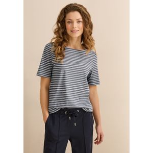 Cecil Rundhalsshirt, aus reiner Baumwolle