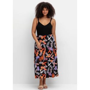Sheego Sommerkleid "Große Größen", mit Blumenprint, in Midilänge