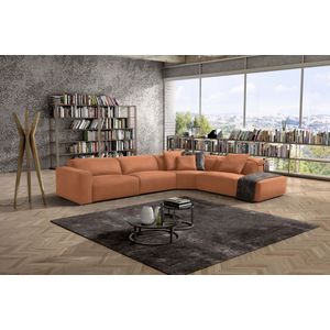 Egoitaliano Ecksofa "Beverly, extravangantes Designsofa mit erstklassigem Sitzkomfort", wahlweise mit elektrischer Relaxfunktion, Kopfteilverstellung