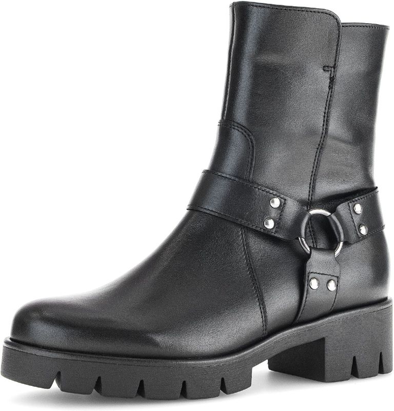 Gabor Bikerboots, Blockabsatz, Stiefelette, Boots mit Best Fitting-Ausstattung