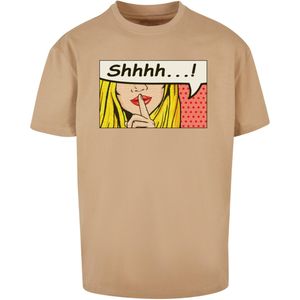 Merchcode T-Shirt "Merchcode Herren Silent Sign Comic Heavy Oversized Tee", (1 tlg.)