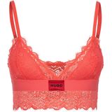 HUGO Underwear Bügelloser BH "TRIANGLE RL LACE", mit Hugo-Label am Bund