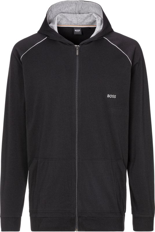 BOSS Sweatjacke "B-Mix&Match J", mit Kontrastnaht am Ärmel
