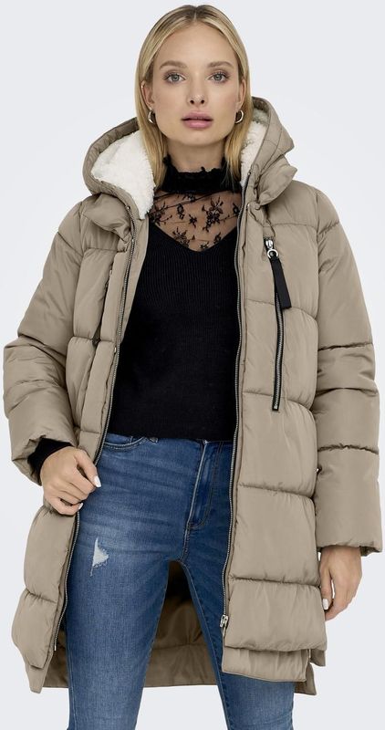 ONLY Steppmantel "ONLNEWNORA LONG PUFFER COAT LIFE CC OTW"