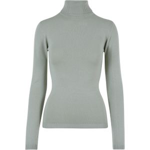 URBAN CLASSICS Rundhalspullover "Urban Classics Damen Ladies Knitted Turtleneck Sweater", (1 tlg.)