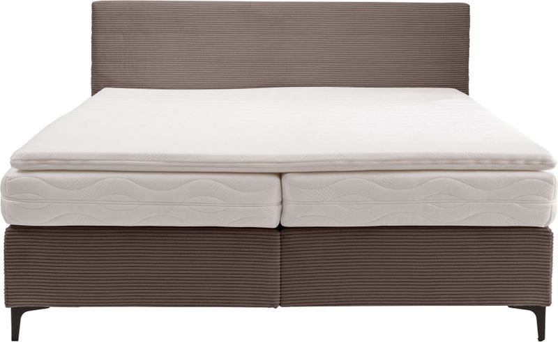 alina Boxspringbett "Pico", inkl. Matratzen und Topper