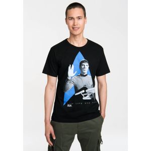 LOGOSHIRT T-Shirt "Spock", mit coolem Frontdruck