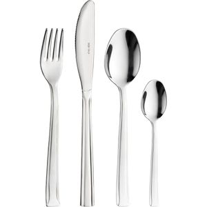 PINTINOX Besteck-Set "ERIKA", (Set, 16 tlg.), in moderner und zeitloser Formgebung