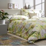 APELT Wendebettwäsche "Sarah", elegante Pfingsrosen und Rosenblätter, exklusive Sommer Bettwäsche