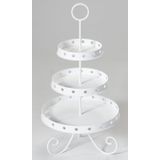 CHRISTMAS GOODS by Inge Dekoetagere "Weihnachtsdeko mit 3 Etagen, Höhe 55 cm", (1 St.), Etagere aus Metall