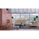 CALIA ITALIA 2,5-Sitzer "Cezanne, italienisches Design trifft erstklassigen Sitzkomfort, Leder", Edles Designsofa in besonders langlebigen & pflegeleichten Lederarten