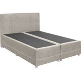 ED EXCITING DESIGN Boxspringbett "Luanda", wahlweise mit Matratze und Topper