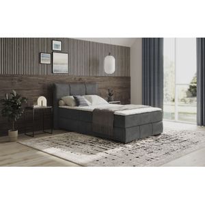 INOSIGN Boxbett "Brewdley mit Bettkasten, inkl. Matratze", Topper und Zierkissen, in verschiedenen Härtegraden verfügbar