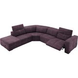 Egoitaliano Ecksofa "Sauvanne", wahlweise mit elektrischer Relaxfunktion, Kopfteilverstellung
