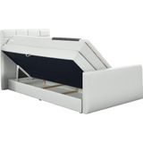INOSIGN Boxspringbett "Lethbridge", inkl. Bettkasten und Topper, zwei Matratzenarten in H2