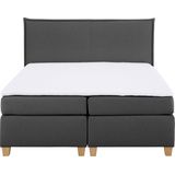 Home affaire Boxspringbett "Houssay", inkl. Topper, 5 Breiten, 2 Härtegraden auch in Überlänge 220 cm