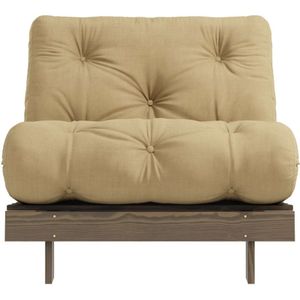 Karup Design Daybett "Roots Schlafsofa, Gästebett, Sofa inkl. Futonmatratze", Liegefläche 90/140/160 x200 cm, FSC zertifizierte Kiefer
