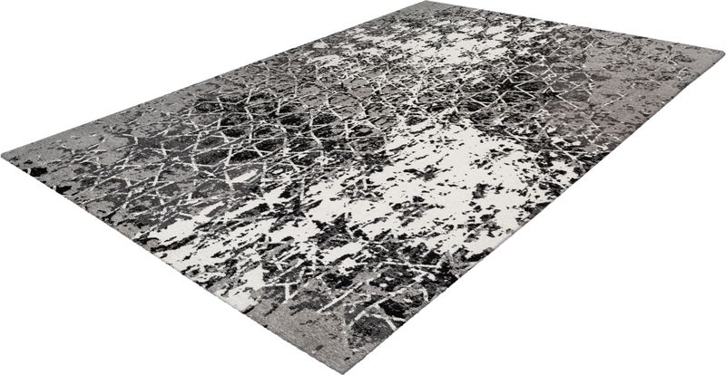 Arte Espina Teppich "Iglesia 100", rechteckig, 10 mm Höhe, Jacquard-Teppich, dezente Farbwahl, Rücken aus 100 % Baumwolle