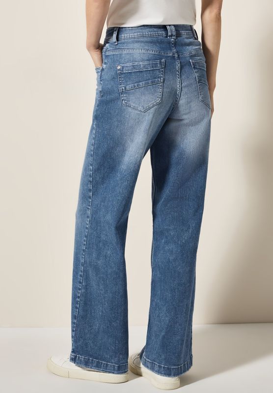 Cecil Loose-fit-Jeans, High Waist