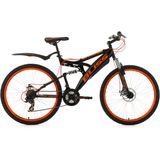 KS Cycling Mountainbike "Bliss", 21 Gang, Shimano, Tourney Schaltwerk, Kettenschaltung, für Damen und Herren, Kettenschaltung