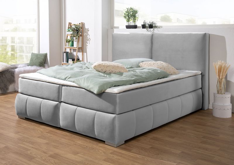 Guido Maria Kretschmer Home&Living Boxspringbett "Wehma", inkl. Topper in 3 verschiedenen Matratzen, auch in Samtstoff