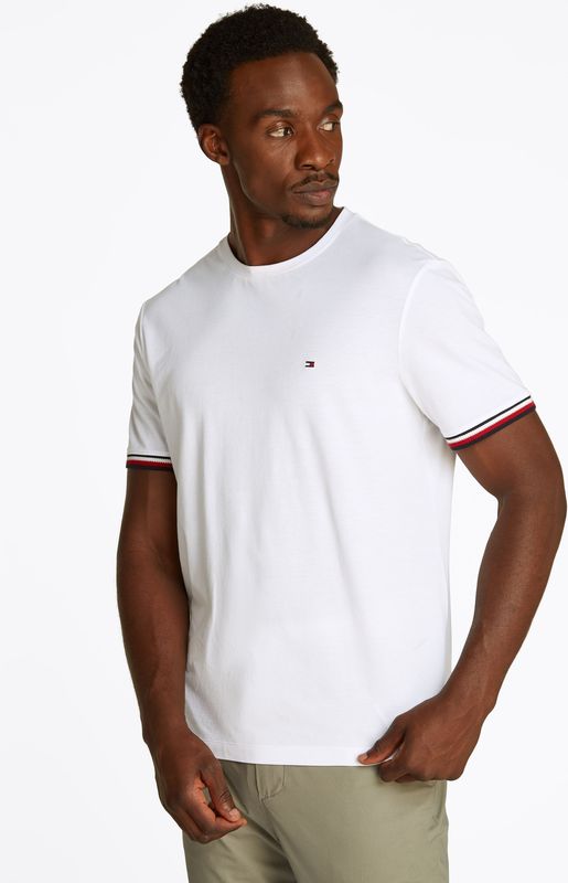 Tommy Hilfiger T-Shirt "GLOBAL STRIPE CUFF TEE"
