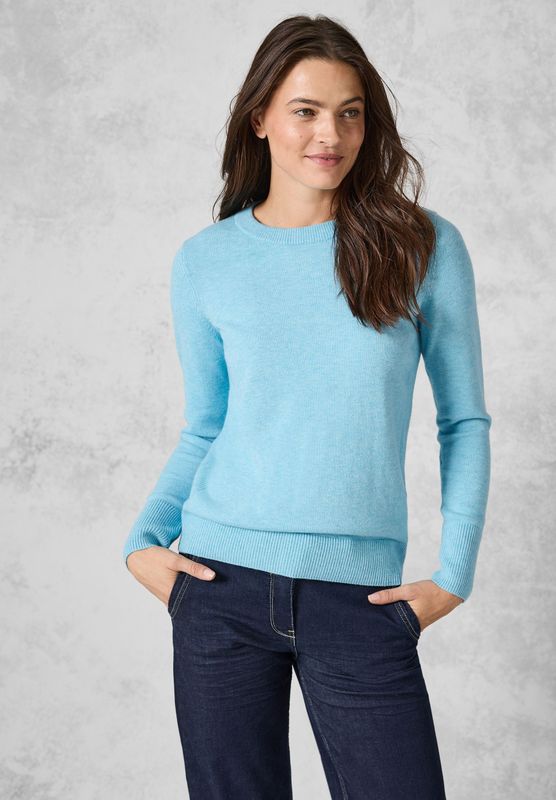 Cecil Strickpullover, aus softem Materialmix