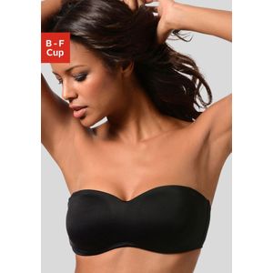 LASCANA T-Shirt-BH, ohne Schale mit abnehmbaren Trägern, Basic Dessous