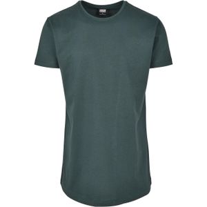URBAN CLASSICS Kurzarmshirt "Urban Classics Herren Shaped Long Tee", (1 tlg.)