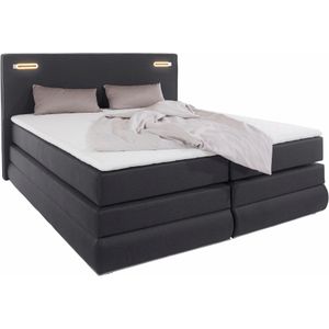 COLLECTION AB Boxspringbett "Ninoni", inkl. Bettkasten, Topper und wahlweise mit LED-Beleuchtung