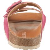 VERBENAS Pantolette "Randell Velour", Sommerschuh, Schlappen, Hausschuh, Urlaubschuh mit Softfußbett