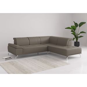 Places of Style Ecksofa "Caluna", Inkl.Sitztiefenverstellung