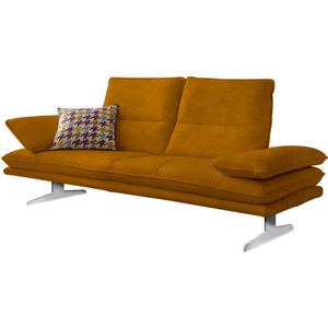 W.SCHILLIG 2-Sitzer "broadway, Designsofa mit tollem Sitzkomfort", Sitztiefenverstellung, Kopfteil- & Seitenteilverstellung, Breite 216cm