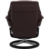 Stressless Relaxsessel "Reno", mit Signature Base, Größe S, M & L, Gestell Schwarz
