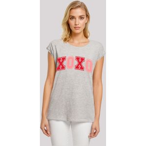 F4NT4STIC T-Shirt "xoxo Varsity College Valentinstag", Premium Qualität