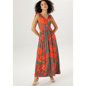 Aniston SELECTED Sommerkleid, mit breiten Trägern zum Raffen