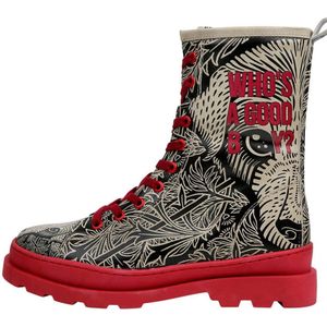 DOGO Stiefelette "Gisele Lets Find A Place To Get Lost Damen Stiefel / Female", Vegan