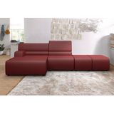 Egoitaliano Ecksofa "Babouche, Designsofa mit außergewöhnlichem Sitzkomfort zum Wohlfühlen"