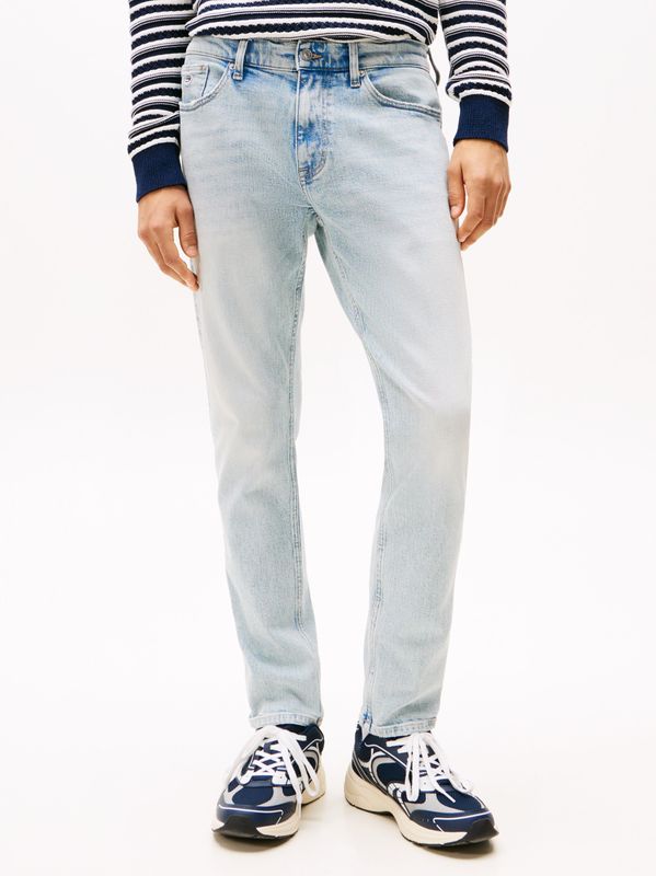Tommy Jeans Slim-fit-Jeans "Austin Slim Tapered", Mit Gürtelschlaufen