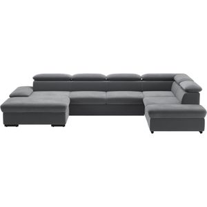 sit&more Wohnlandschaft "Alcudia U-Form", wahlweise mit Bettfunktion